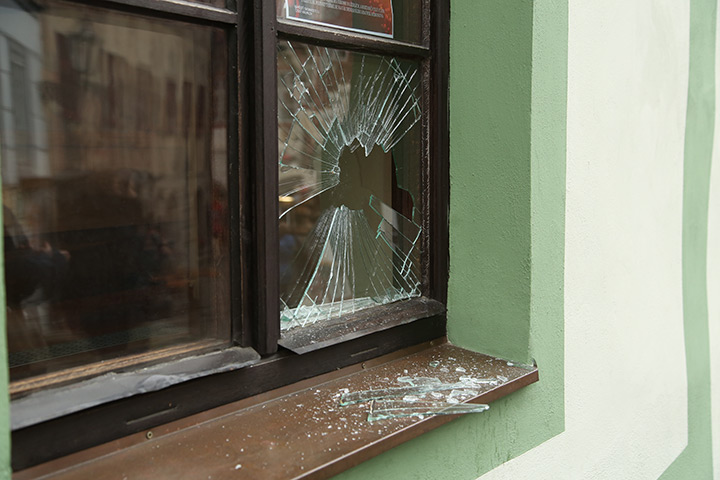 A2B Glass are able to board up broken windows while they are being repaired in Lower Edmonton.